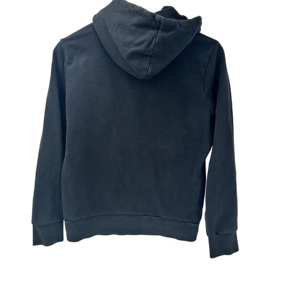 The North Face Hoodie Womens Medium Short RUNS PETITE Outdoors Black Pullover - Picture 3 of 7